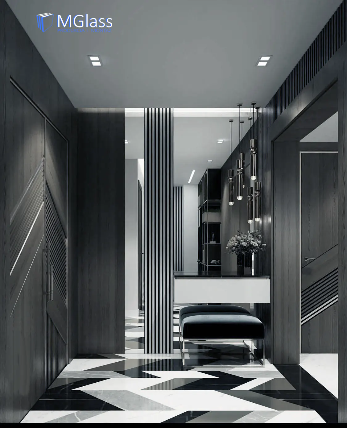 Zastosowanie lustro grafitowe.