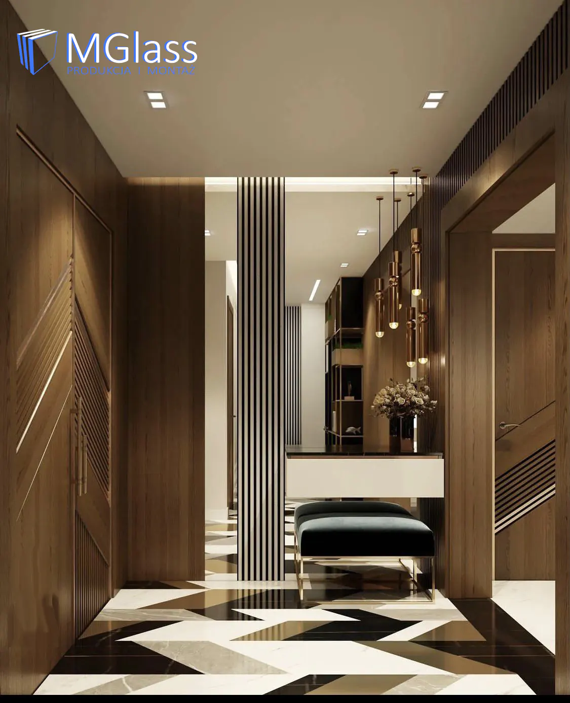 Co wyroznia lustra pionowe na wymiar z montażem.