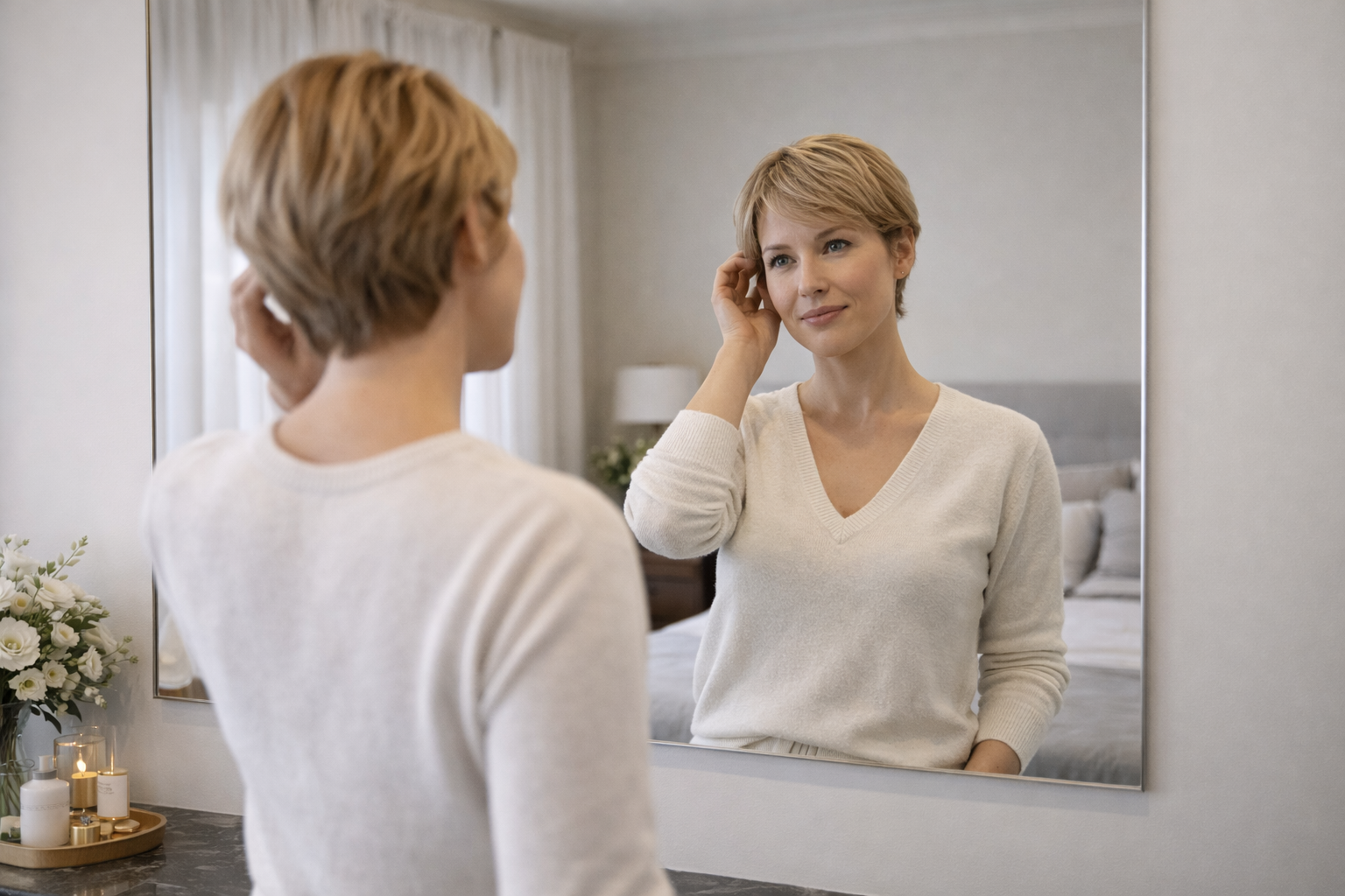 Produkcja panoramiczne poziome lustra na wymiar z montażem w Gdańsku, Sopocie i Gdyni (Trójmiasto) oraz w Pruszczu Gdańskim.